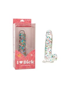 Naughty Bits I Love Dick Heart Filled Dong - Multicolor