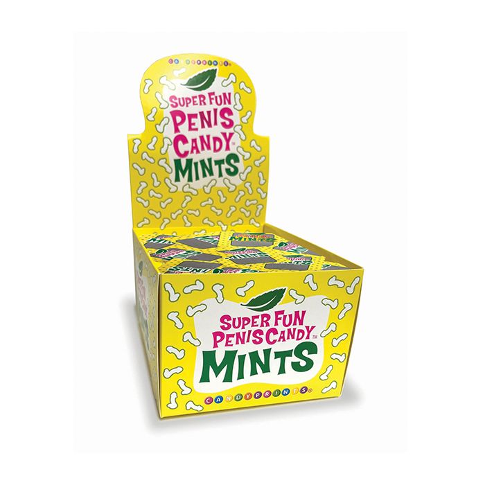 Super Fun Penis Candy Mints Display - Display of 100